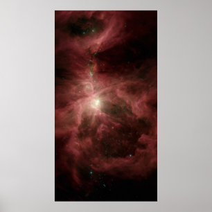 Spitzer's Orion Poster