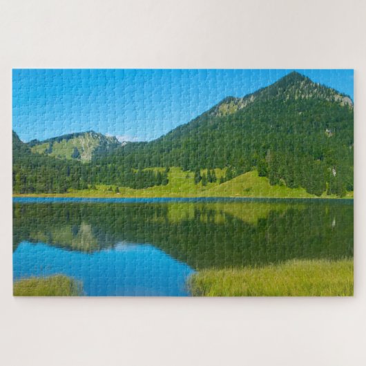 Spitzingsee Bavaria Duitsland. Legpuzzel (Horizontaal)
