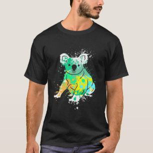 Splash Art Koala Beer Pullover Hoodie