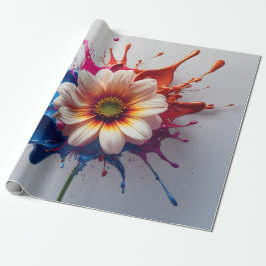 Splash Bloom Cadeaupapier