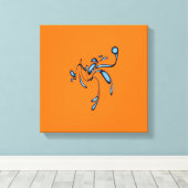 Splash Canvas Afdruk (Insitu (Houten vloer))