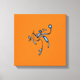 Splash Canvas Afdruk