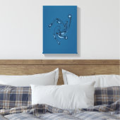 Splash Canvas Afdruk (Insitu (Slaapkamer))