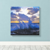 Splash Canvas Afdruk (Insitu (Houten vloer))