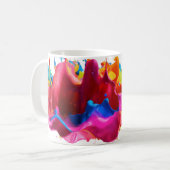Splash couleur Abstraite 11 oz de Mug (Devant gauche)