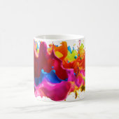 Splash couleur Abstraite 11 oz de Mug (Centre)