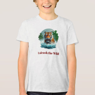 Splash de tigre : Collection de T-shirts de la riv