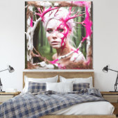 SPLASH FESTIVAL CANVAS AFDRUK (Insitu (Slaapkamer))