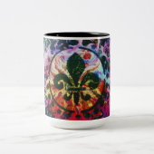 Splash Fleur de lis Mug (Centre)
