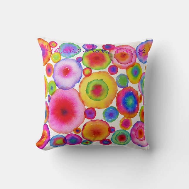 "Splash" Kussen (Voorkant)