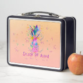 Splash of Aloha Retro Lunch Box (En situation)