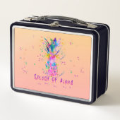 Splash of Aloha Retro Lunch Box (Devant)