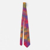 Splash of Color Men's Necktie. Stropdas (Achterkant)