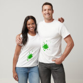 Splash of Green St Patrick's Mannen T-Shirt (Unisex)