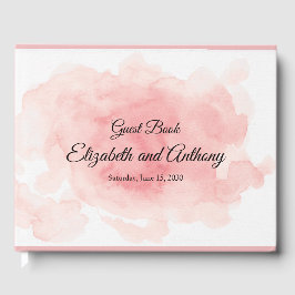 Splash of Pink Wedding Gastenboek