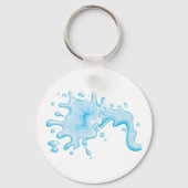 Splash Of Water Sleutelhanger (Achterkant)