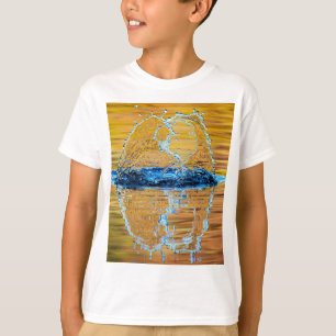 Splash op een herfst avond t-shirt