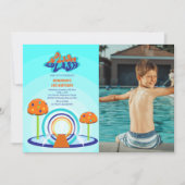 Splash Pad Verjaardag Kaart (Voorkant)