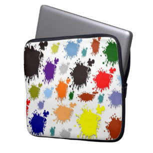 Splash Paint Electronics Bag Laptop Sleeve