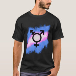 Splash Transgender Flag T-shirt