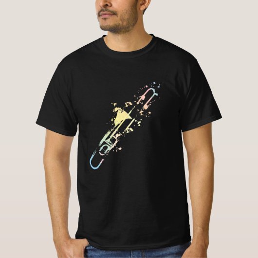 Splash Trombone T-shirt (Voorkant)