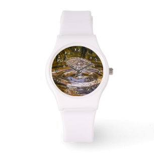 Splash van de waterdruppel horloge