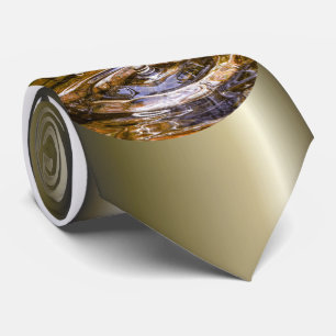 Splash van de waterdruppel stropdas