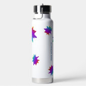 Splash van neonkleur waterfles (Rechts)