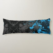 Splashes, lijnen en levendige chaos lichaamskussen (Voorkant)