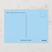 Splashing Waves bij Illinois Beach State Park Briefkaart (Achterkant)