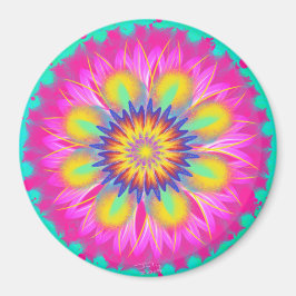 Splashy Pink Lady van Power Flower Magneet