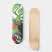 Splat graffiti-skateboard skateboard (Voorkant)
