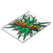 SPLAT Leuke Retro Strip Pop Art Notitieboek (Linkerzijde)