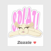 Splat Puppy Vinyl Sticker (Vel)