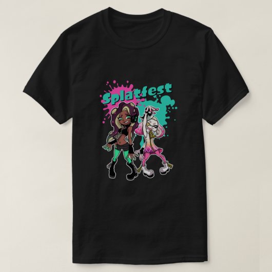 SPLATFEST T-SHIRT (Design voorkant)