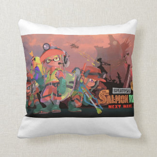 splatoon 3 coussin de course saumon