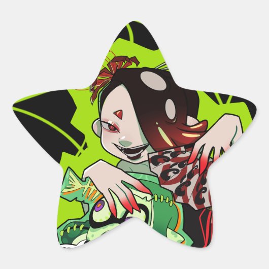 Splatoween Shiver Star sticker Pack (Voorkant)