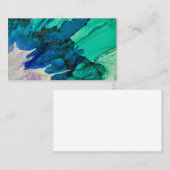  Splatter abstracte visitekaartjes (Voorkant / Achterkant)