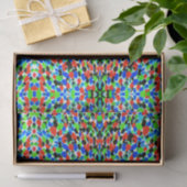 Splatter art Bright Abstract patroonpapier Tissuepapier (Geschenk)