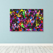 Splatter Canvas Afdruk (Insitu (Houten vloer))