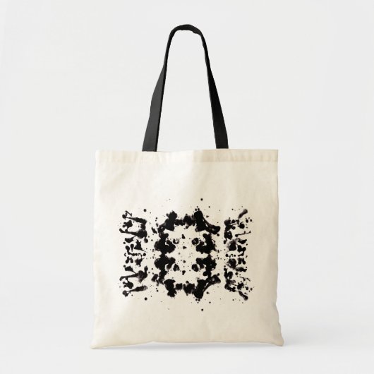 Splatter Canvas tas (Voorkant)