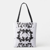 Splatter Canvas tas (Achterkant)