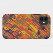 Splatter Design - olijfviolet Case-Mate iPhone Case (Achterkant (horizontaal))