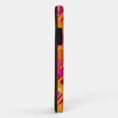 Splatter Design - oranje roze Case-Mate iPhone Case (Achterkant/rechts)