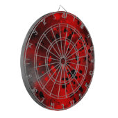 Splatter-effect verf verstuiven dartbord (Voorkant Links)