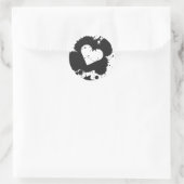 Splatter Heart 2 Sticker (Tas)