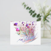 Splatter II Briefkaart (Staand voorkant)