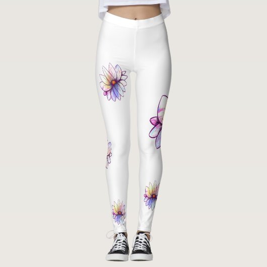 Splatter Lotus Legging (Voorkant)