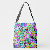 Splatter Paint Crossbody Tas (Achterkant)