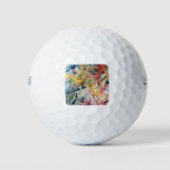 Splatter Paint Golfballen (Voorkant)